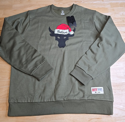 Under Armour Project Rock Believe Crew Neck Sweatshirt Men's Large 6003007 NWT