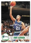 1993 Hoops Basketball Fat Lever #322