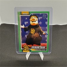 Topps 2022 Series One Swinging Friar Mascot #M-29 /99 San Diego Padres