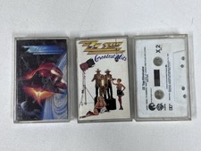 ZZ Top Cassette Lot Eliminator Greatest Hits Vintage 70s 80s 90s Blues Rock