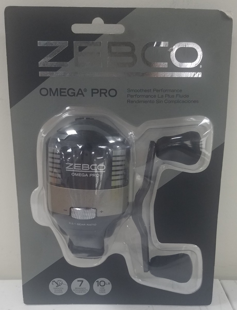 Zebco Omega Pro ZO30 Spincast Reel - Braid Ready with Quick-Change