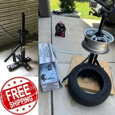 Portable Manual Tire Changer Bead Breaker Tool Car Truck Motorcycle Tires 8-12.5