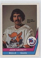 1977-78 O-Pee-Chee WHA John Garrett #23 qp4