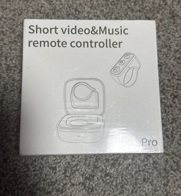 D01 Pro Remote Control for TikTok, Bluetooth Camera Video Recording Remote