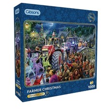 Gibsons Enchanted Christmas Puzzle 1000 Pieces Festive Garden Scene