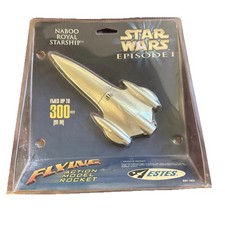 Estes Star Wars Naboo Royal Starship Rocket Kit Episode I Phantom Menace Sealed