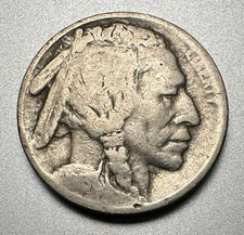 1913-S   TYPE 2  BUFFALO NICKEL   AFFORDABLE KEY DATE OF THE SET  #8899