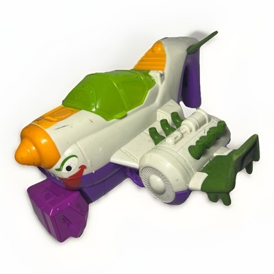Imaginext DC Super Friends Batman Joker Battle Plane Jet Punching Fist