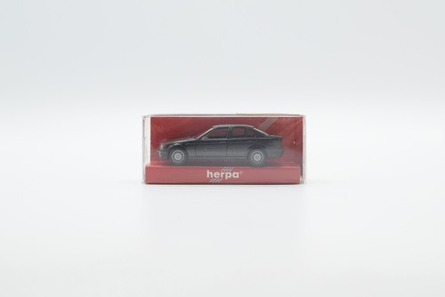 Herpa H0 3089 BMW 325i 4 puertas gris oscuro metálico | Zustand: Gebraucht
