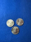 3 American Eagles Silver  1987, 1995, And 199& Mint