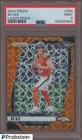 2024 Panini Orange Lazer Prizm #309 Bo Nix Denver Broncos RC Rookie PSA 9 MINT