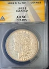 1892-P Morgan Dollar AU-50