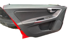 Volvo XC60 2009-2017 R-design n/s-passenger front door card grey leather 418