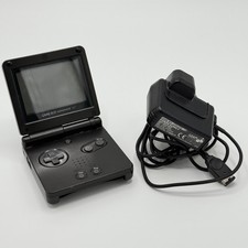 Game Boy Advance SP Konsole schwarz AGS-001 -...