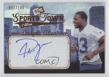 2012 Press Pass Sports Town Edition Bronze 91/149 Dwayne Allen #STDA Auto 0a1
