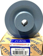 Cast Iron 4" Single Groove Pulley V Style B Belt 5L for 5/8 Inch Keyed Shaft