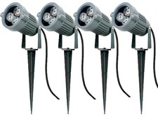 4 Pack Led Landscape Light 12v Walkway 7w 850lm Yard Spot Lights Waterproof Ip65