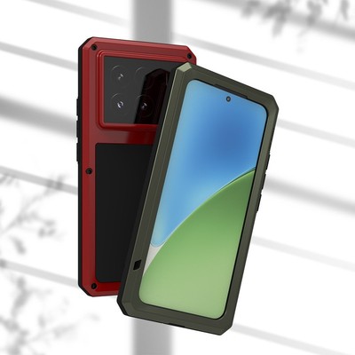 LOVE MEI Metall Schutz Stoßfest Case Cover für Xiaomi 15 Pro 14 13 11