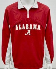 Cadre Alabama Crimson Tide NCAA Quarter Zip Windbreaker Pullover XXL