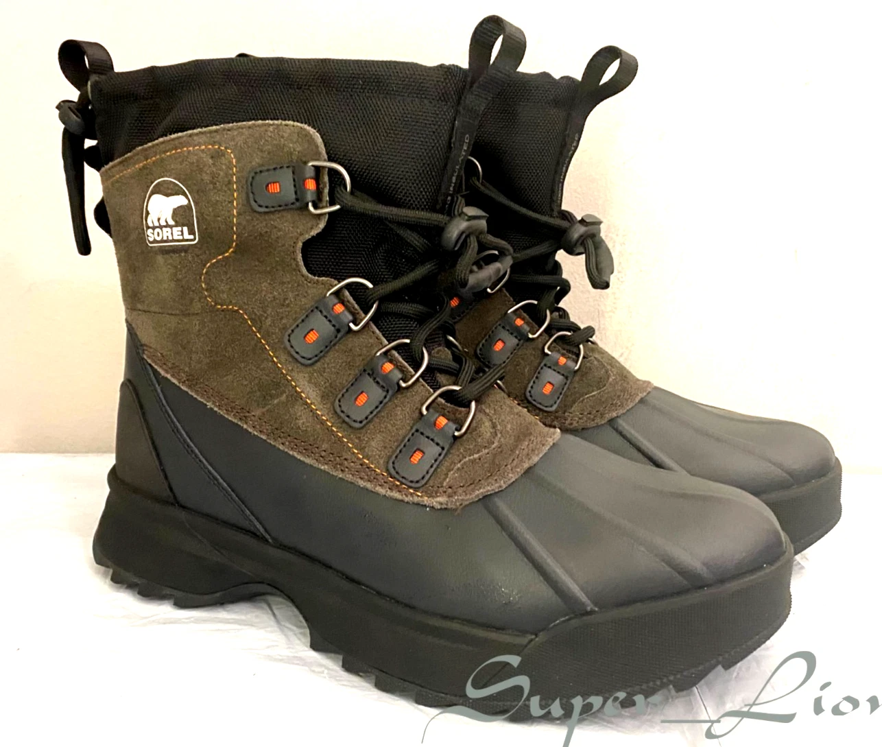 NEW Sorel Men's Scout 87 XT WP Waterproof Insulated Boots - SIZE 11 - BLACK