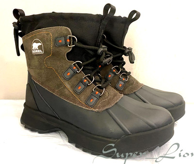 NEW Sorel Men's Scout 87 XT WP Waterproof Insulated Boots - SIZE 11 - BLACK