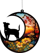 DeerZone Dog Memorial Suncatcher,Pet Sympathy Gifts,Dog Memorial Gifts for Lo...