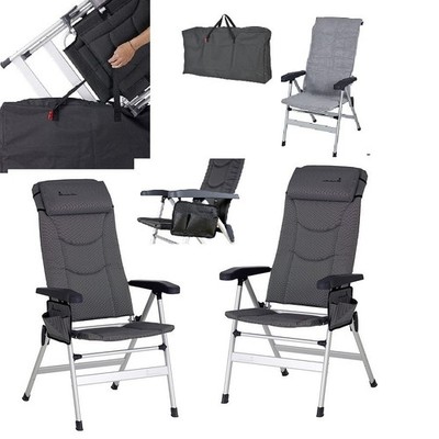 AKTION HOLLY  1 x  Stuhl Isabella THOR  D-grau+ SEITEN-TRANSPORTTASCHE+HANDTUCH