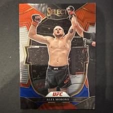 Panini 2023 Select UFC Concourse Alex Morono #18 Red and Blue