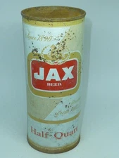 Empty Top Opened 16oz Jax Beer Flat Top