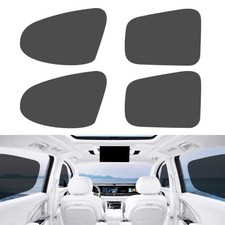4 Pack Car Side Window Sun Shades, Static Cling for Baby 4-Piece Full Car Set
