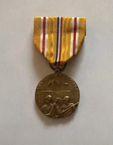 WW2 US Army Military Asiatic Theater  of Operations Campaign Medal Award