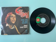 Vinile 45 Giri Rino Gaetano - Gianna / Visto che mi vuoi lasciare - It ZBT 7086