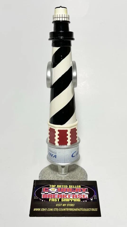 Natural Light Beer Lighthouse Carolina Beer Tap Handle 8.75” Tall - New Rare! - Image 4 of 4