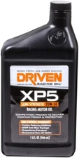 XP5 20W-50 Semi-Synthetic Racing Motor Oil Driven 00906 1-Qt Case of 12