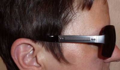 Rebell Sonnenbrille Skibrille NEU mit Hülle Damen oder auch Herren bronze Bügel