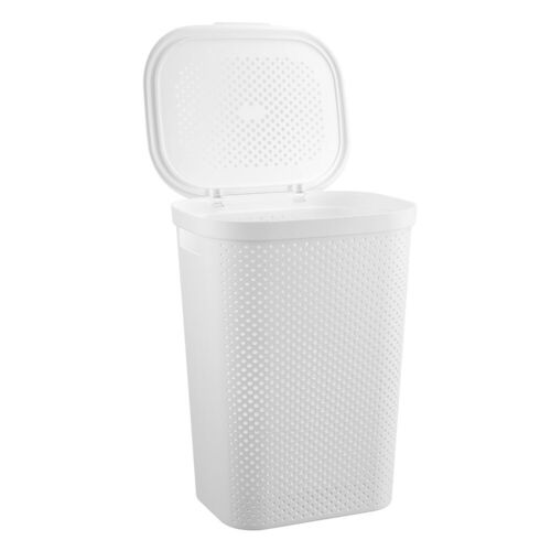 Boxsweden Hudson 60L Laundry Clothes Hamper Storage w/ Lid Assorted - Picture 3 of 5