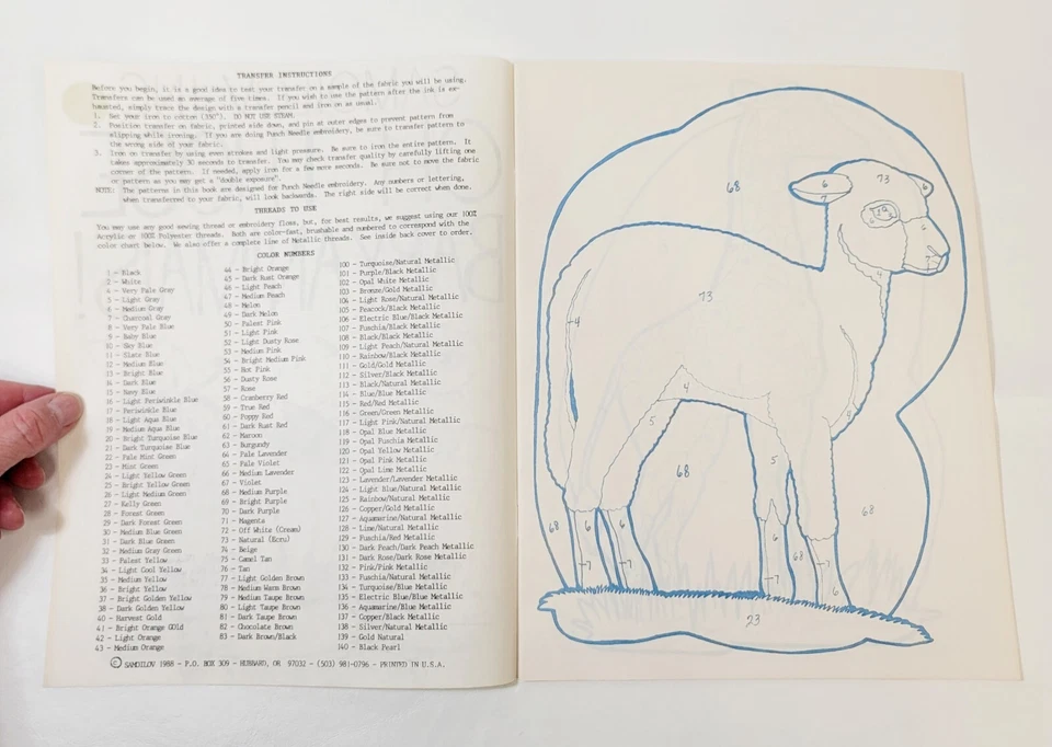 EASY PUNCH OH Those Baby Animals Iron-On Transfer Patterns Book - Image 2 of 3