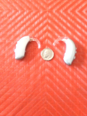 PAIR PROGRAMMABLE BEHIND THE EAR  DIGITAL HEARING AID PROFOUND hearing loss