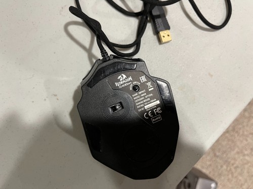 Redragon M908 12400 DPI IMPACT Gaming Mouse with Programmable Buttons, - Picture 4 of 4