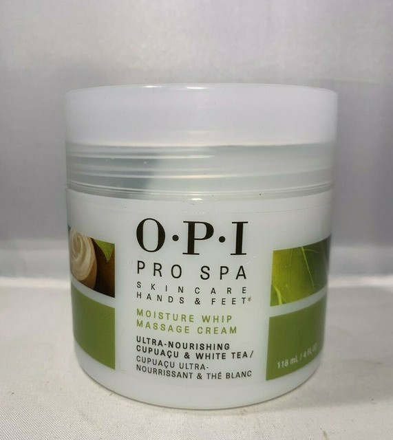 OPI Pro Spa SKINCARE HANDS & FEET Moisture Whip Massage Cream 4 FL OZ eBay