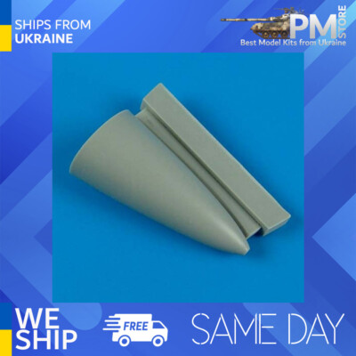 Quickboost 72412 1/72 F-102A Delta Dagger correct nose for Meng Accessories kit
