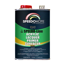 High Build Acrylic Lacquer Primer 2.1 voc Gray Gallon Fast Easy Sanding, SMR-277