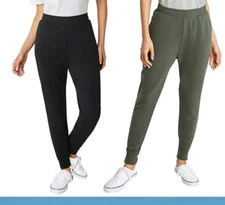 Eddie Bauer Ladies' Jogger, 2-pack BLUE S,M,L,XL & BLACK M,L,XL NWT