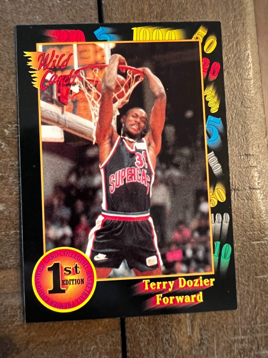 1992 Wild Card 1st Edition Collegiate Basketball Card #63 Terry