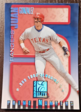 Juan Gonzalez 1998 Donruss Elite Prime Numbers Sample #10a Super Rare out of /89