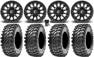 Fuel Vector MB 15'' Wheels 32'' Rampage Tires Honda Pioneer 1000 / Talon