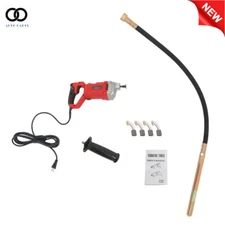1500W Handheld Concrete Vibrating Tool Concrete Vibrator with 4.92 ft Shaft Rod