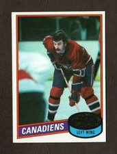 1980-81 Topps Hockey Card #246 Yvon Lambert – Montreal Canadiens 