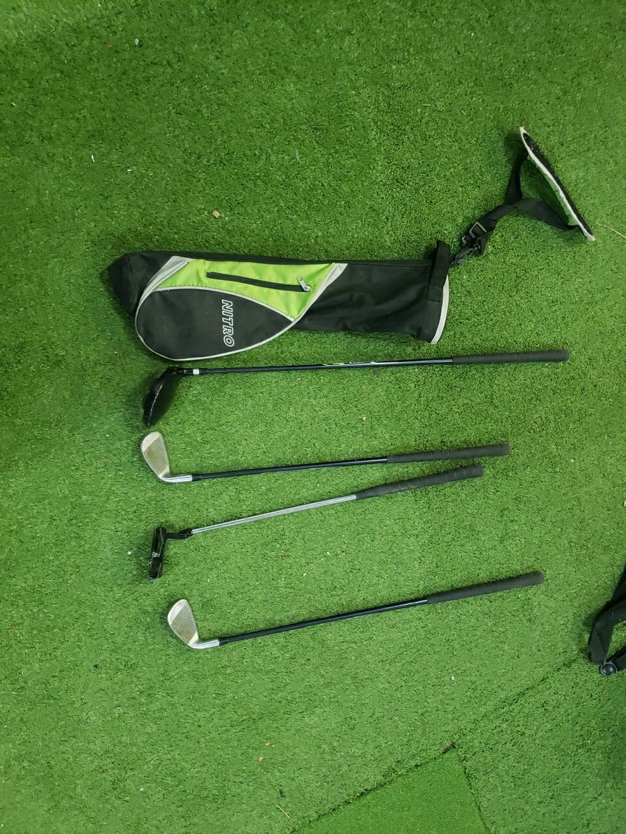 NITRO CROSSFIRE JUNIOR クラブセット Nitro Crossfire Junior Golf Clubs & Bag RRH 5 Piece Set