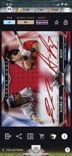 2020 Topps Bunt Digital Ronald Acuna Jr./Austin Riley Super Rare Dual Red Auto